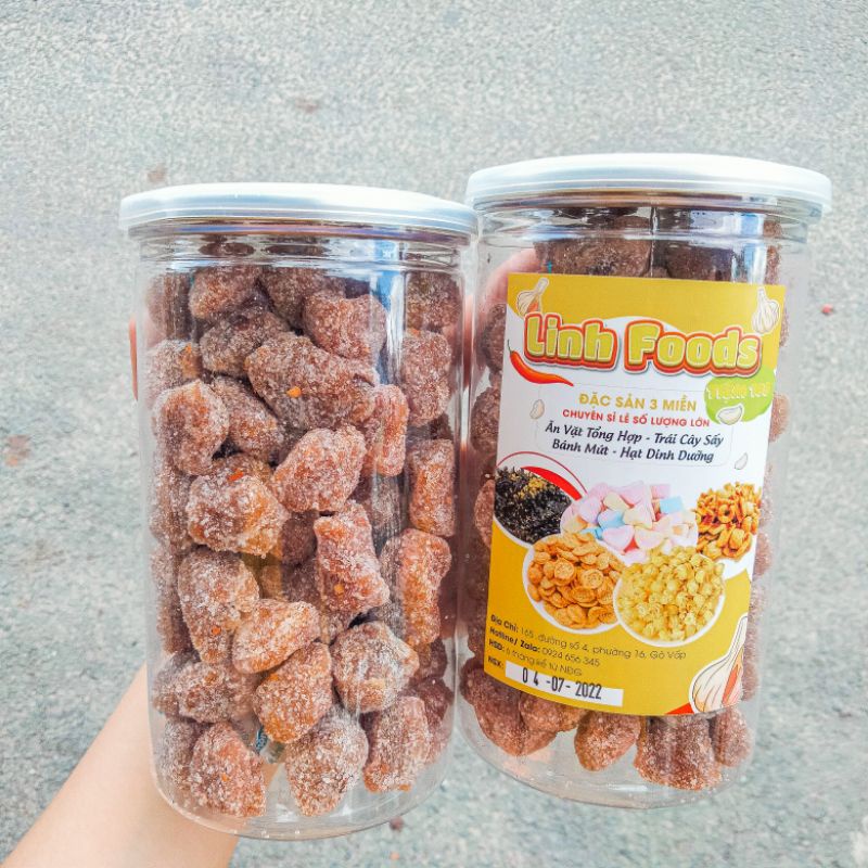 Me Chua Cay Đà Lạt FREESHIP ĐƠN TỪ 50K[ HÌNH THẬT 100%] Lon Pet 500gr
