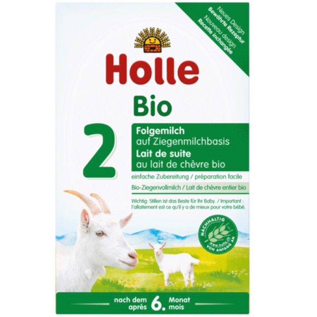 Sữa Holle dê 2 cho bé từ 6 tháng tuổi