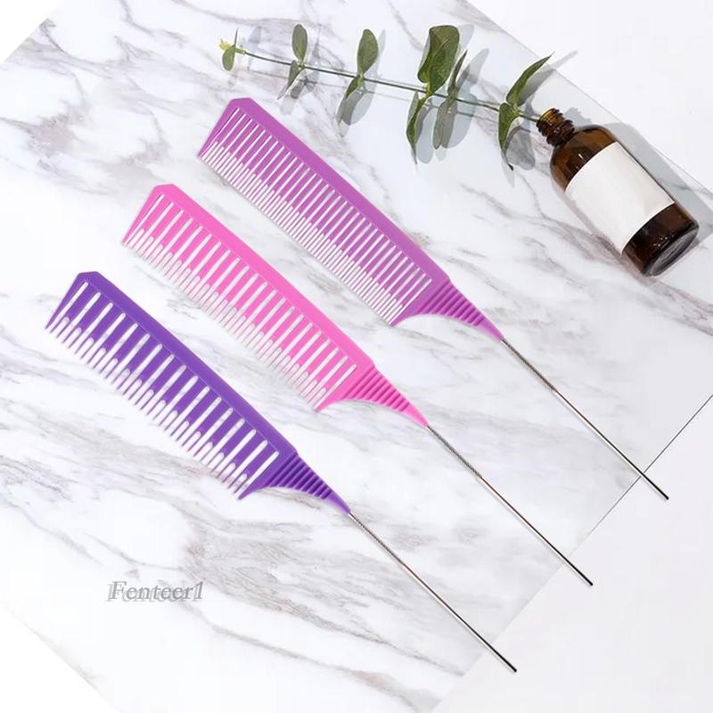 Bộ 3 Lược Tạo Kiểu Tóc Highlight Đa Năng Fenteer1 Dành Cho Nam Nữ