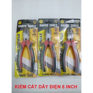 Kiềm cắt dây điện kìm cắt 6 inch( cắt linh kiện điện tử và dây điện)