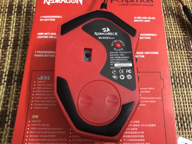 Chuột game Redragon Perdition M901