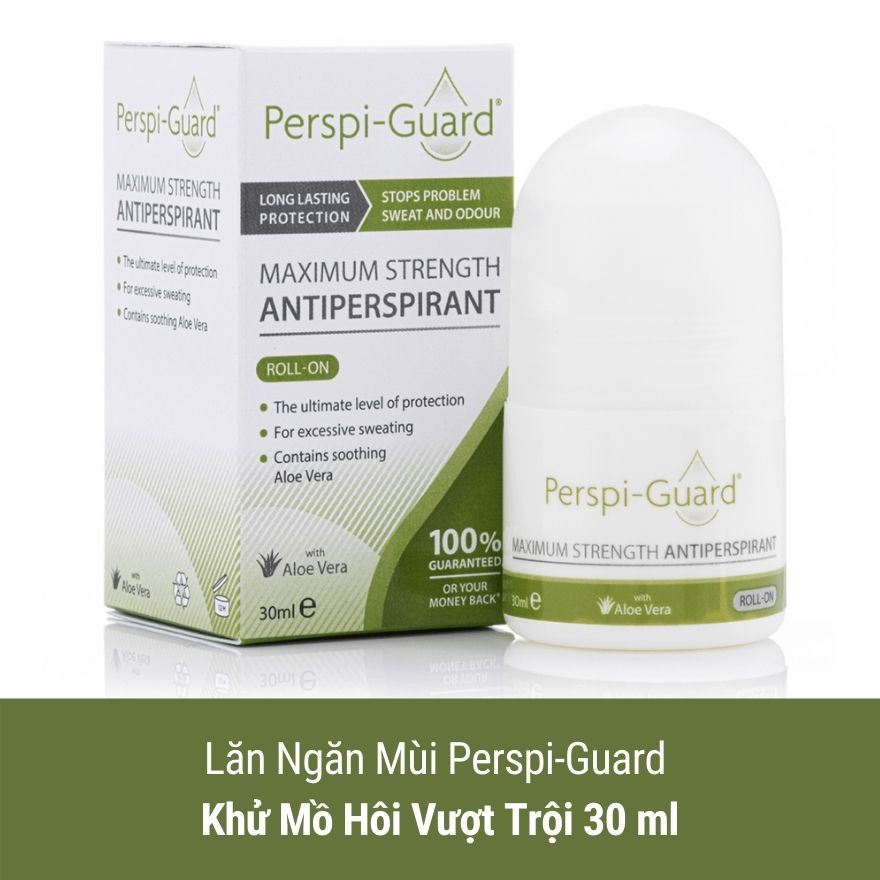 Lăn khử mùi Perspi-Guard Maximum Strength Antiperspirant 30Shine phân phối chính hãng khử mùi cơ thể ngăn mồ hôi
