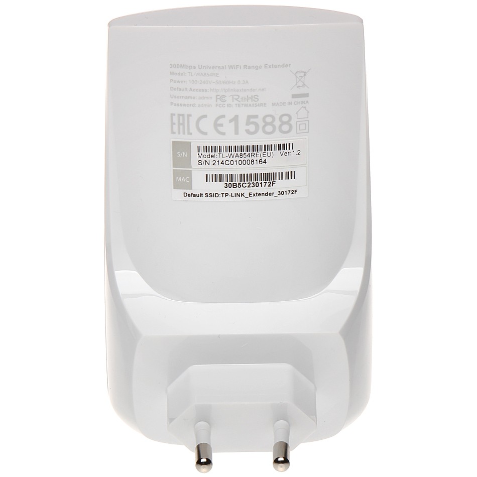 Bộ mở rộng sóng Wi-Fi tốc độ 300Mbps TP-LINK TL-WA854RE | BigBuy360 - bigbuy360.vn