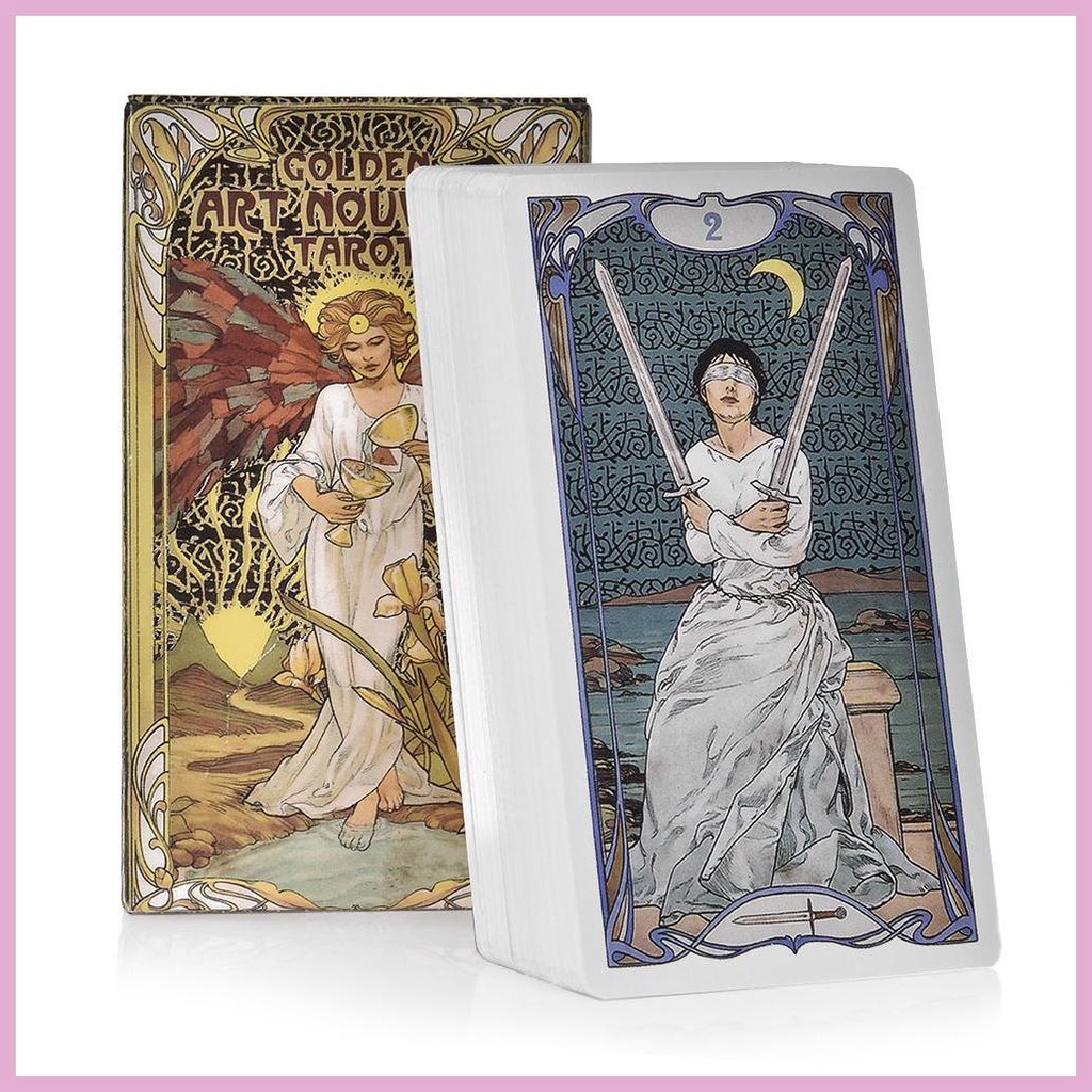 Bộ Bài tarot 78 Lá Màu Vàng