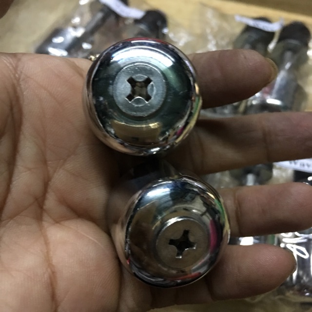 Cặp Gù Wave inox đặc 304 chân dài cho các loại xe