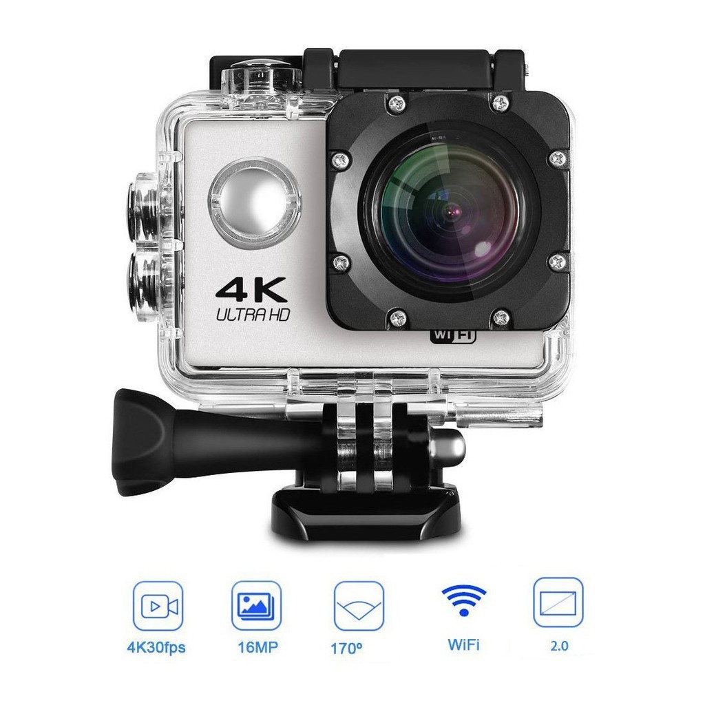 Camera Hành Trình ,Camera Hành Trình Sports 4K Ultra Hd Wifi.Độ Phân Giải 1080P Full HD.Chống Rung Lắc,Chống Nước