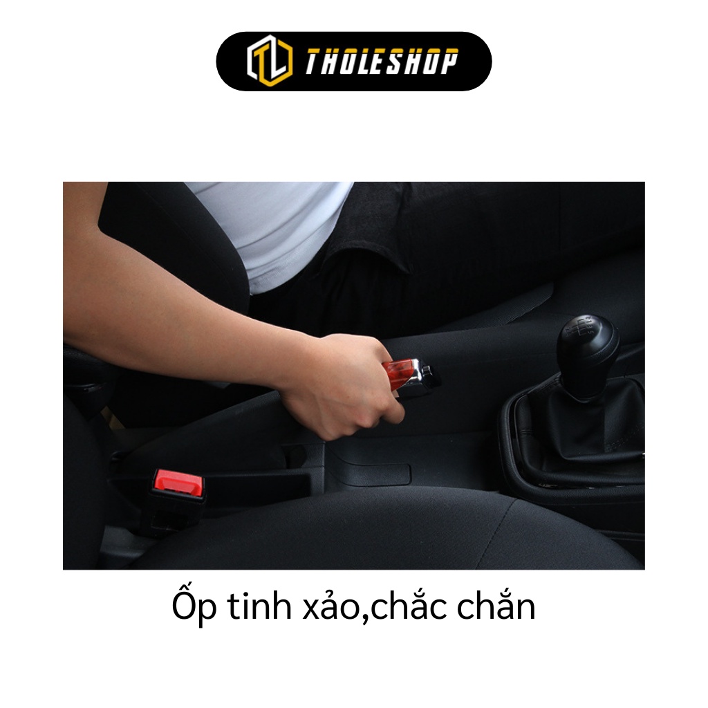 Vỏ Ốp Phanh Tay Xe Hơi - Bọc Tay Thẳng Bao Phanh Giả Gỗ Sang Trọng 7463