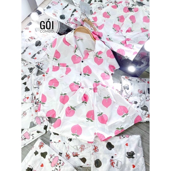 [ Rẻ vô địch ] Set bộ pijama dáng rộng oversize hoạt hình nhiều mẫu | BigBuy360 - bigbuy360.vn