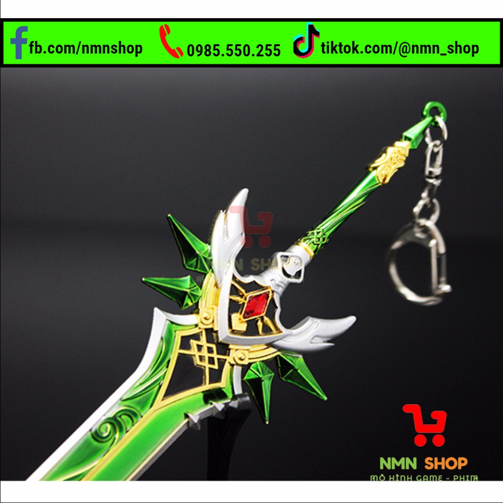 Mô hình game Genshin Impact - Primordial Jade Greatsword 21cm