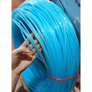 [1KG] Cước cắt cỏ, phạt cỏ màu xanh-cam, dây vuông nhiều size - phạt cực sắc, ngọt cỏ 4 ly