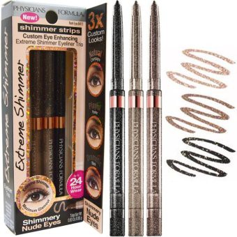 Bộ 3 Chì kẻ mắt Shimmer strips Physicians Formula Custom Eye Enhancing Eyeliner Trip Hàng Mỹ