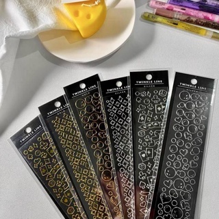 Stickers Họa Tiết Nhí Twinkle Line