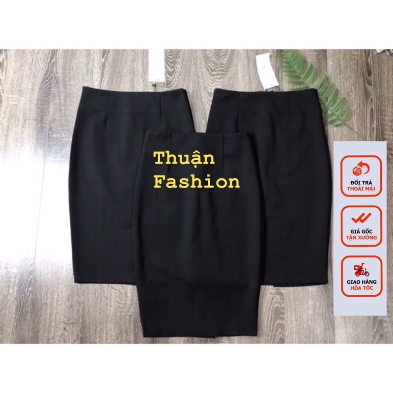 Chân váy công sở hàng xuất chất Umi Hàn siêu xịn mã ngắn (chân váy bút chì)