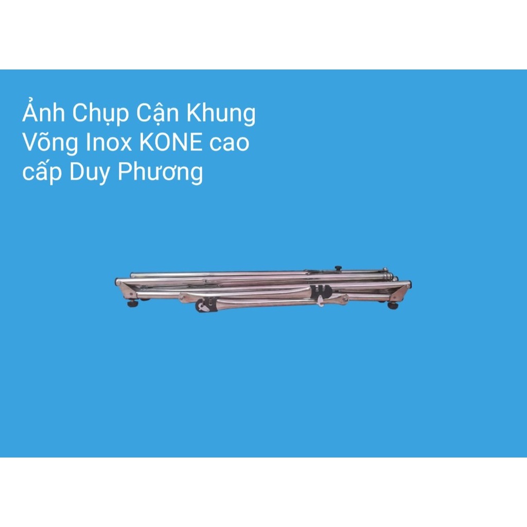 [GIÁ HỦY DIỆT]⭐Khung võng xếp inox Kone Duy Phương, combo khung võng inox+ lưới võng giá cực rẻ⭐