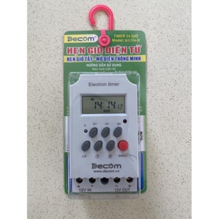 [ Nguồn 12V ]  [ Nguồn 24V ] Hẹn giờ thông minh tắt mở tự động