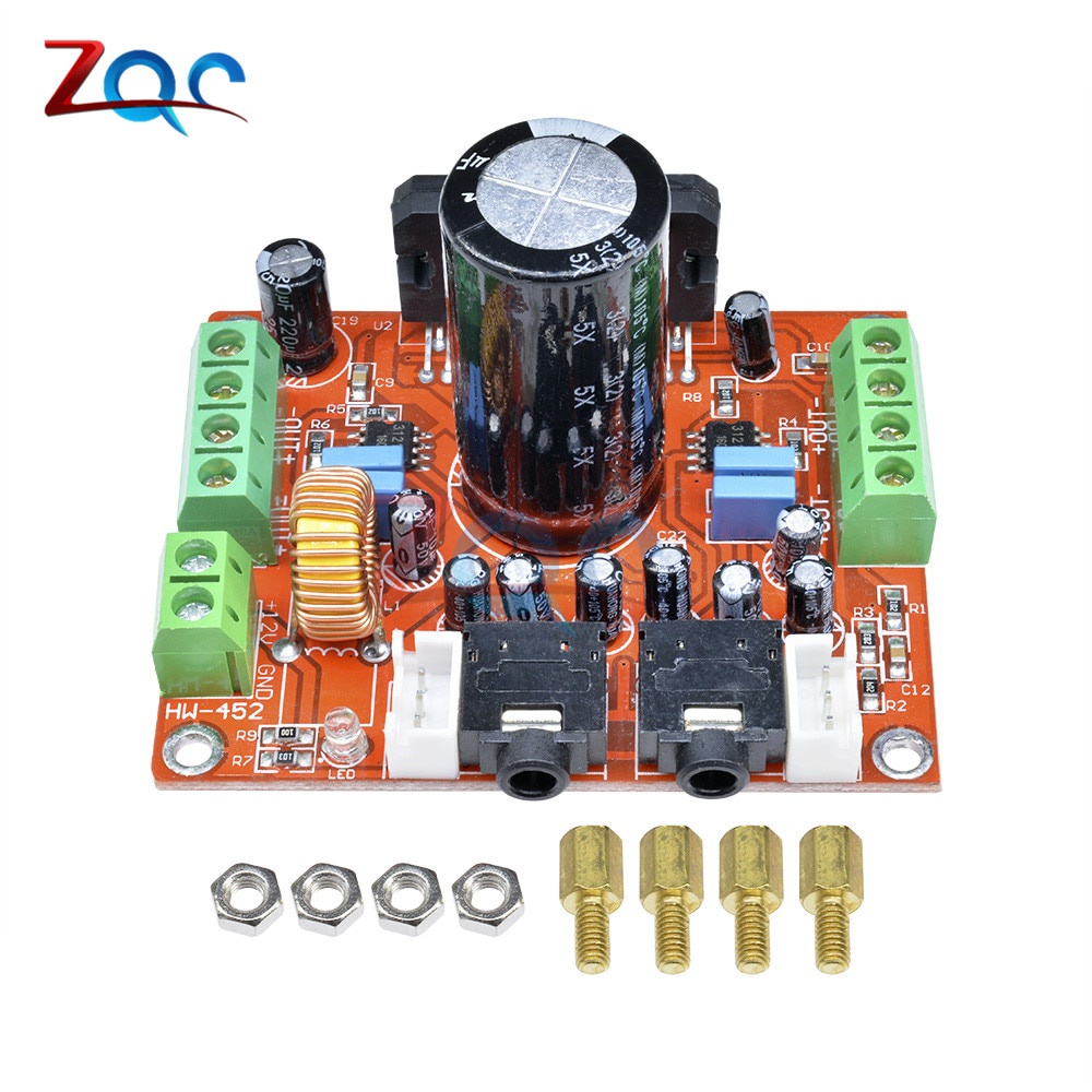 Mô đun khuếch đại âm thanh 4 kênh TDA7850 DC 12V 4X50W BA3121 chuyên nghiệp cho ô tô