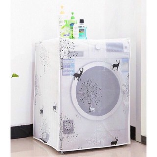 bọc máy giặt lụa satin chống thấm mẫu mới 2020