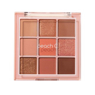 Bảng phấn mắt 9 ô PEACH C soft mood eyeshadow Palette