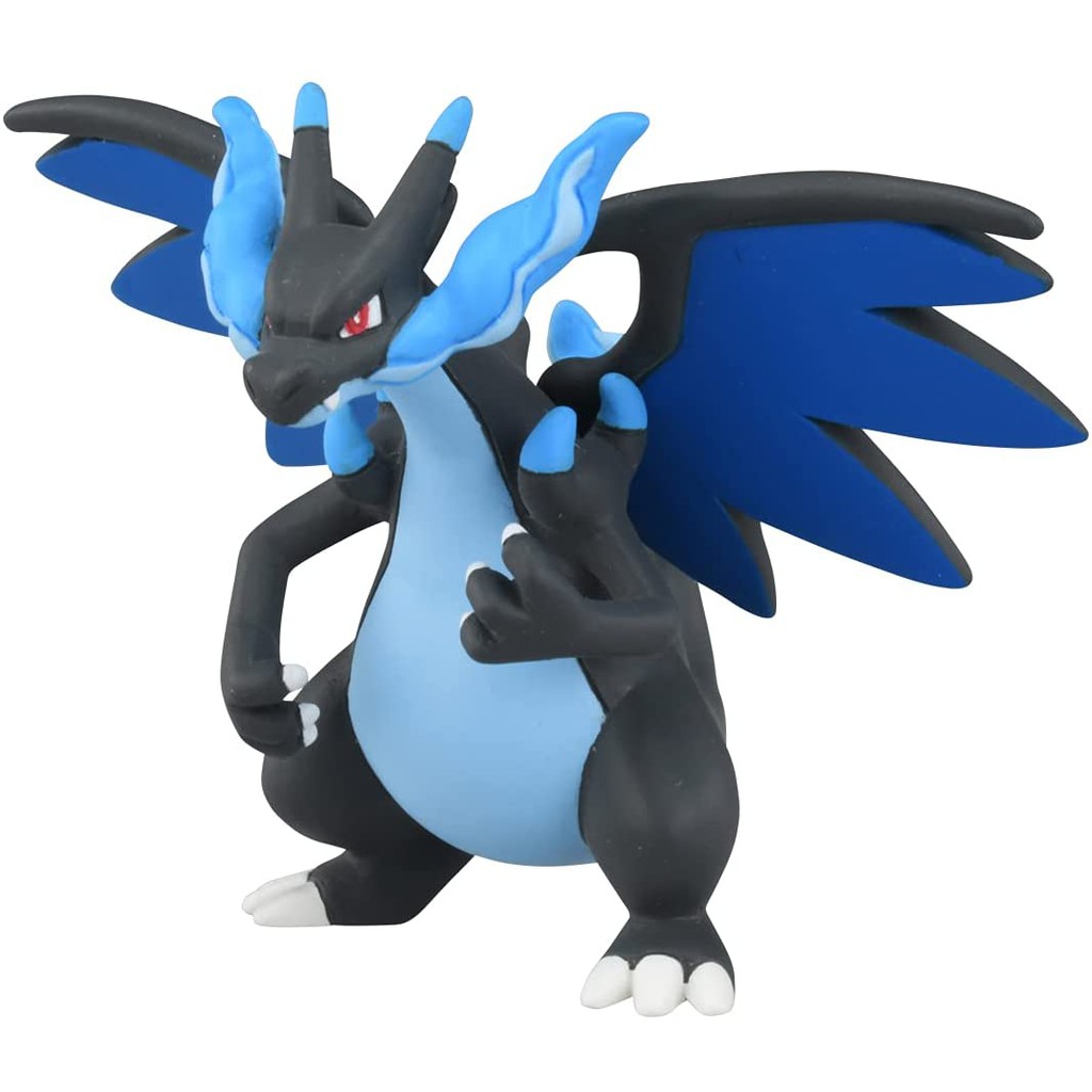 [HOT] Mô Hình Pokemon Mega Charizard X của Takara TOMY Nhật Bản Standard Size (4cm) - Pokemon Figure Moncolle