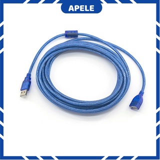 Dây nối dài USB 1.5M 3M 5M 10M chống nhiễu loại tốt giao ngẫu nhiên màu xanh hoặc xám VNET102