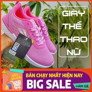 🎗️[FULLBOX + Chính Hãng] Giày Thể Thao Nữ Màu Hồng V18-09 [Thoải Mái Không Đau Chân] -Bảo Hành 6 Tháng