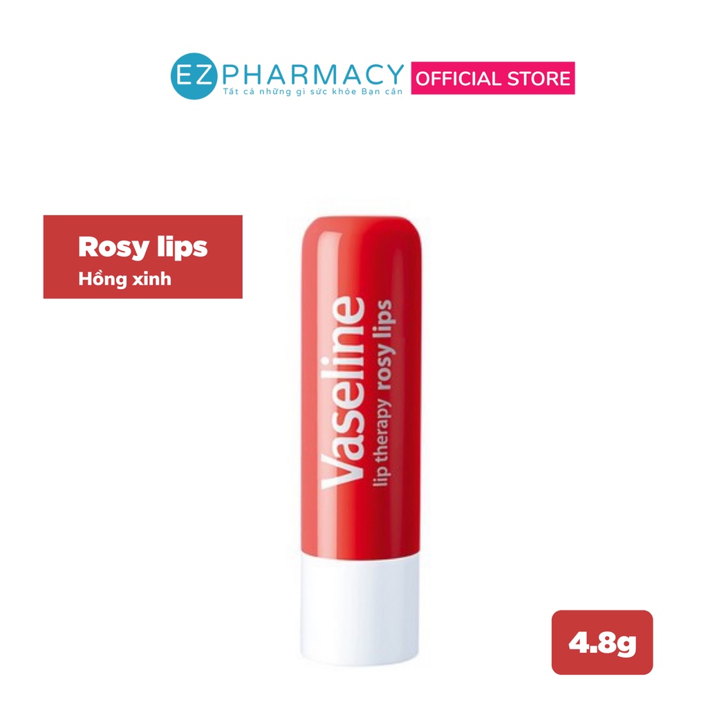 Son Dưỡng Môi Hồng Vaseline - Lip Therapy Rosy Lips Stick 4.8g