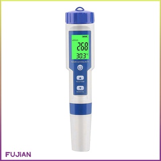 Máy đo nhiệt độ độ mặn 5 trong 1 tds ec ph máy đo kỹ thuật số độ chính xác cao bút thử