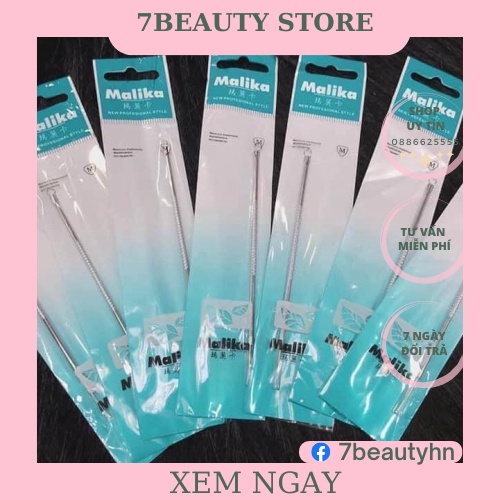 Combo 10 que nặn mụn malika dùng trong spa thẫm mỹ viện