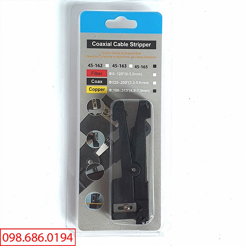 [ Mua 2 tặng 1 ] Dao cắt sợi quang CLV-100E + Kìm tuốt sợi quang Tribrer 3 lỗ ( Tặng tool cắt vỏ dây nhảy, ống lỏng )