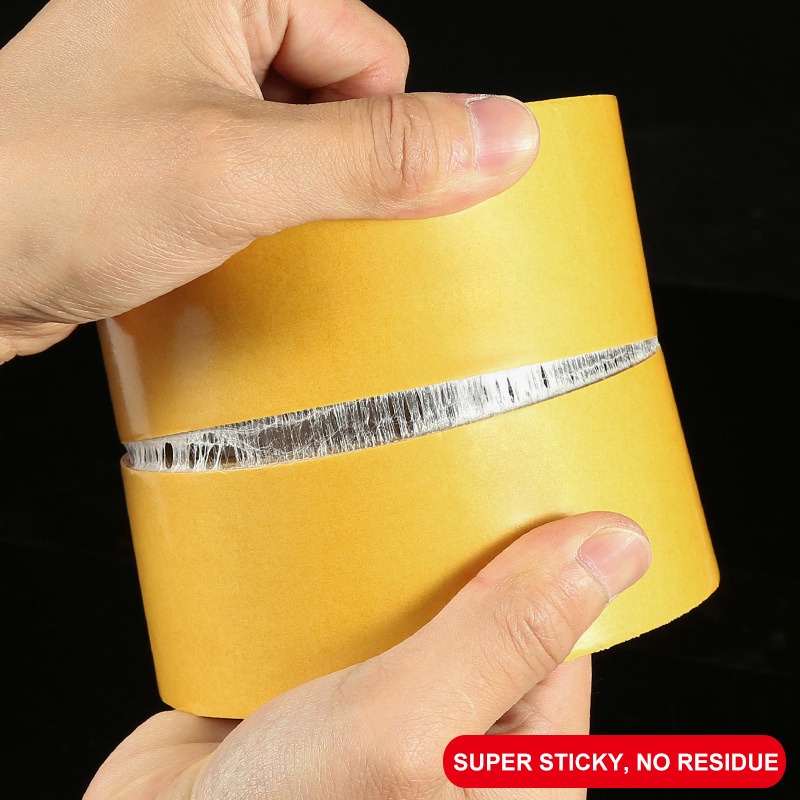 Cuộn Băng Keo Vải Lưới Hai Mặt Độ Dính Cao Chống Nước Chịu Nhiệt Cao Không Để Lại Dấu Vết