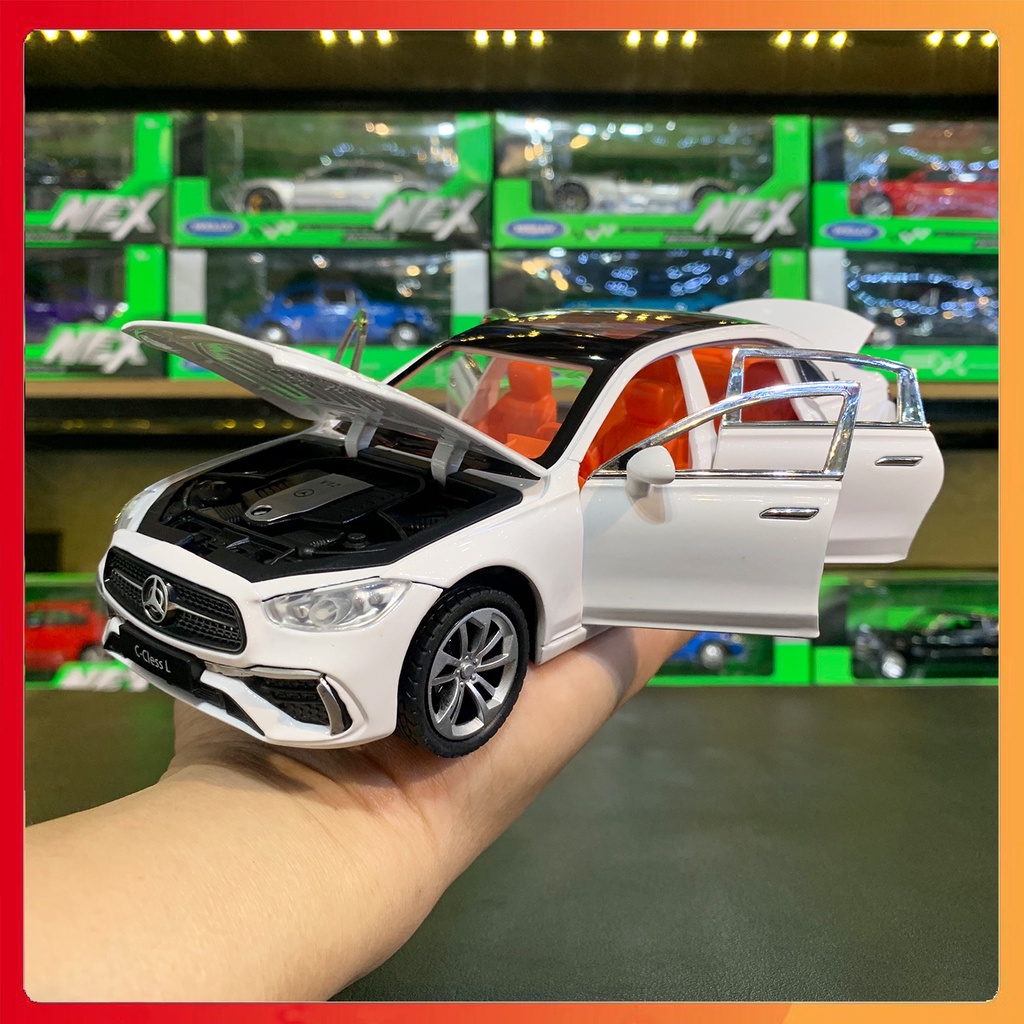 Mô hình xe Mercedes Benz C260L tỉ lệ 1:24 XHD
