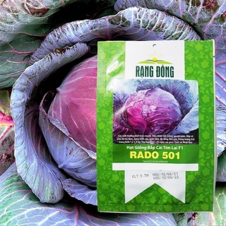 Hạt giống bắp cải tím lai f1 rado 501 gói 0.5gram