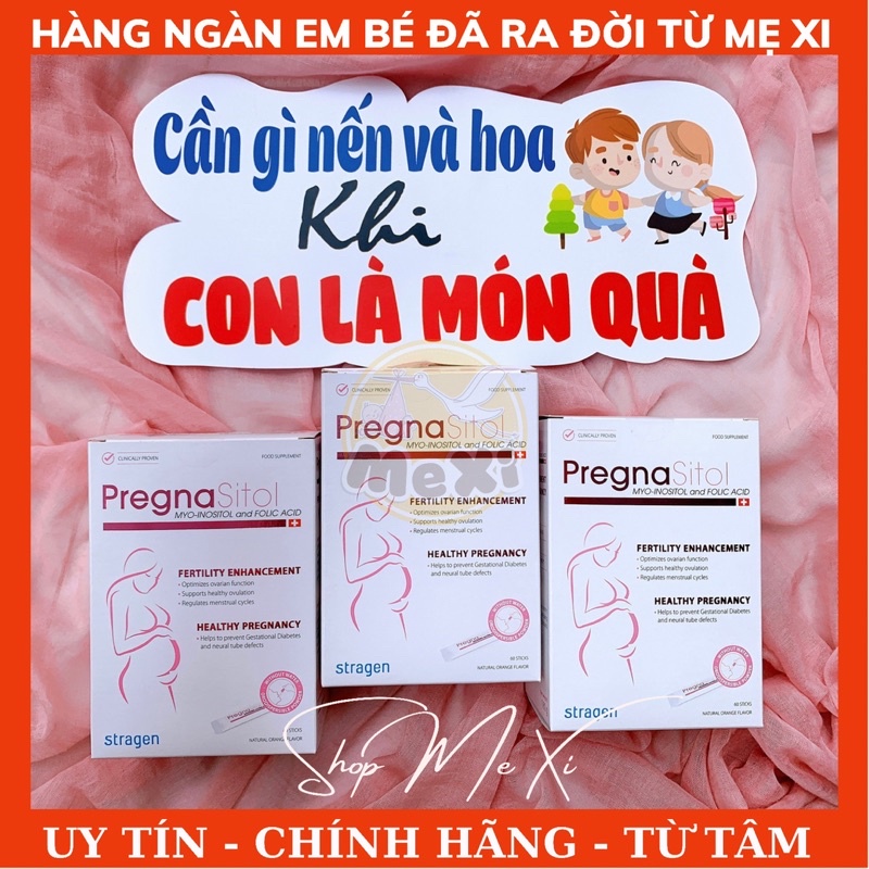 Pregnasitol  tăng thụ thai, hỗ trợ vô sinh - hiếm muộn