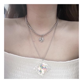 Set dây chuyền MẶT TRỜI mix KẸO MÚT (Có tách set)