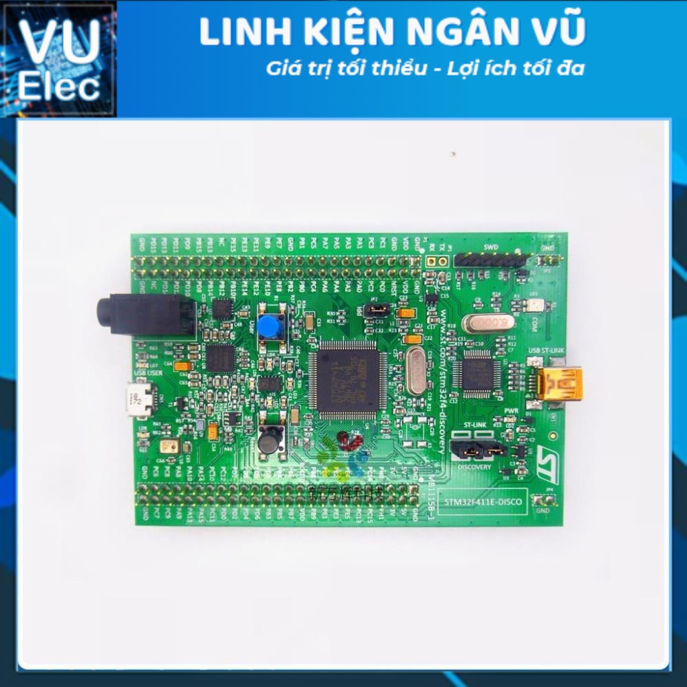 KIT STM32F411 Discovery chính hãng không Vỏ