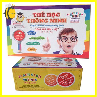 Thẻ học cho bé 16 chủ đề