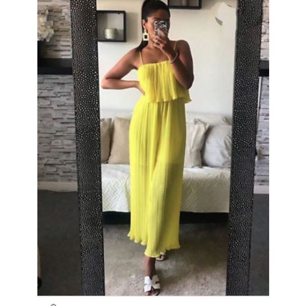 Đầm Zara Xếp Li Freesize