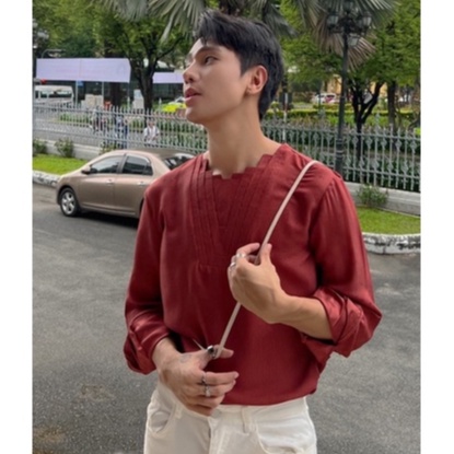 Áo sơ mi cổ xếp nam - JOSHY LONG TEE