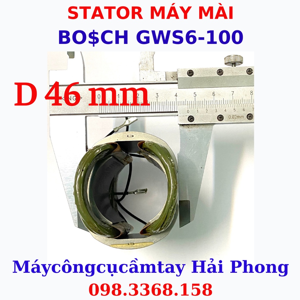 SA-TO  MÁY MÀI BO$CH GWS6-100. DCA .  220V-670W LOẠI 1