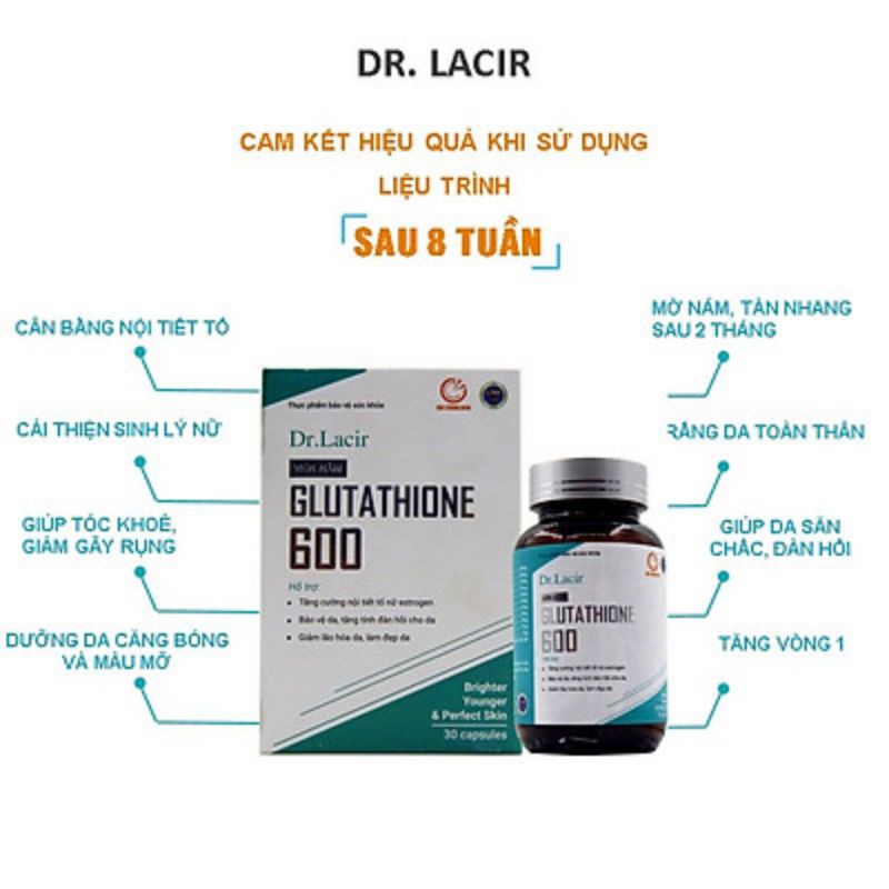 [CHÍNH HÃNG] VIÊN UỐNG TRẮNG DA GLUTATHIONE LAMER CARE