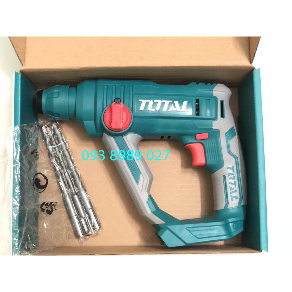 MÁY KHOAN BÊ TÔNG DÙNG PIN TOTAL 20V 2.0A/H TRHLI1601