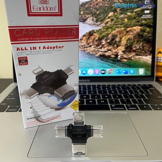 [Có Clip] Đầu Đọc Thẻ Cho lP,Samsung, Oppo... 4in1 Chính Hãng Earldom
