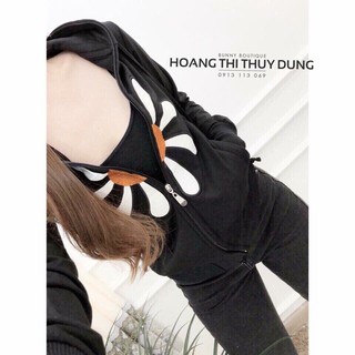 ÁO KHOÁT DA CÁ Bông Hoa [Henry Shop]
