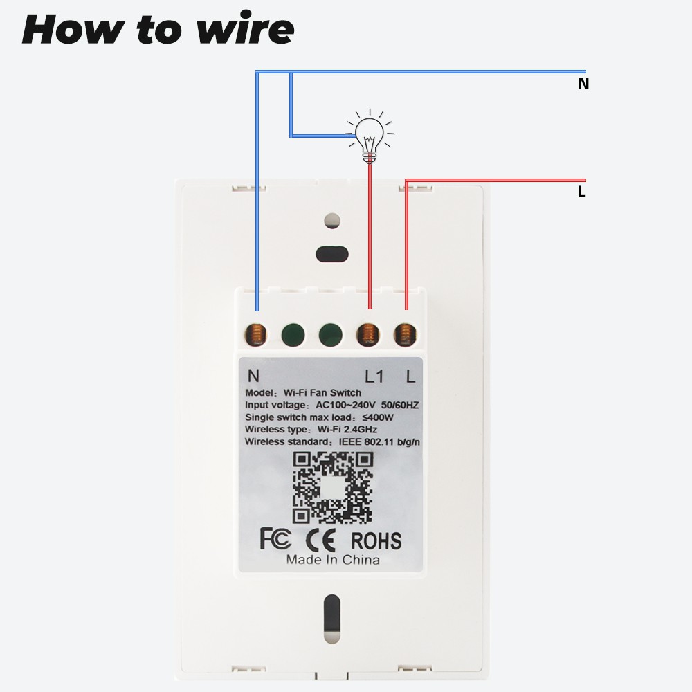 Điều khiển đèn thông minh SMATRUL kết nối WIFI cảm ứng chạm hỗ trợ ứng dụng cho Amazon Alexa và Google 220V 110