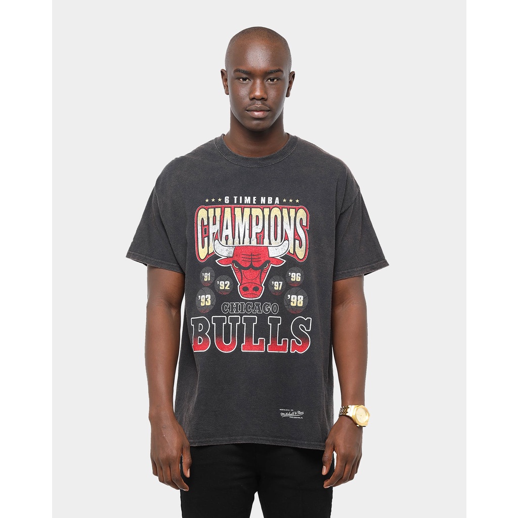 Áo Thun Unisex Chicago Bulls Thiết Kế Cổ Điển, Áo Thun Dành Cho Fan Bóng Rổ NBA
