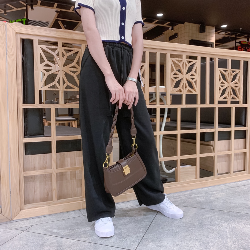Quần Suông Ống Rộng Nữ Cạp Cao