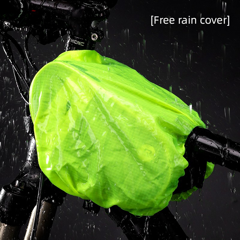 [Fulfilled by Shopee]Túi treo khung xe đạp ROCKBROS có giá đỡ điện thoại bằng silicon mật độ chống mài mòn xoay 360 độ dung tích 1.5L
