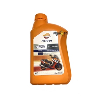 Nhớt Repsol Moto Scooter 4T 5w40 1 lít cho xe tay ga