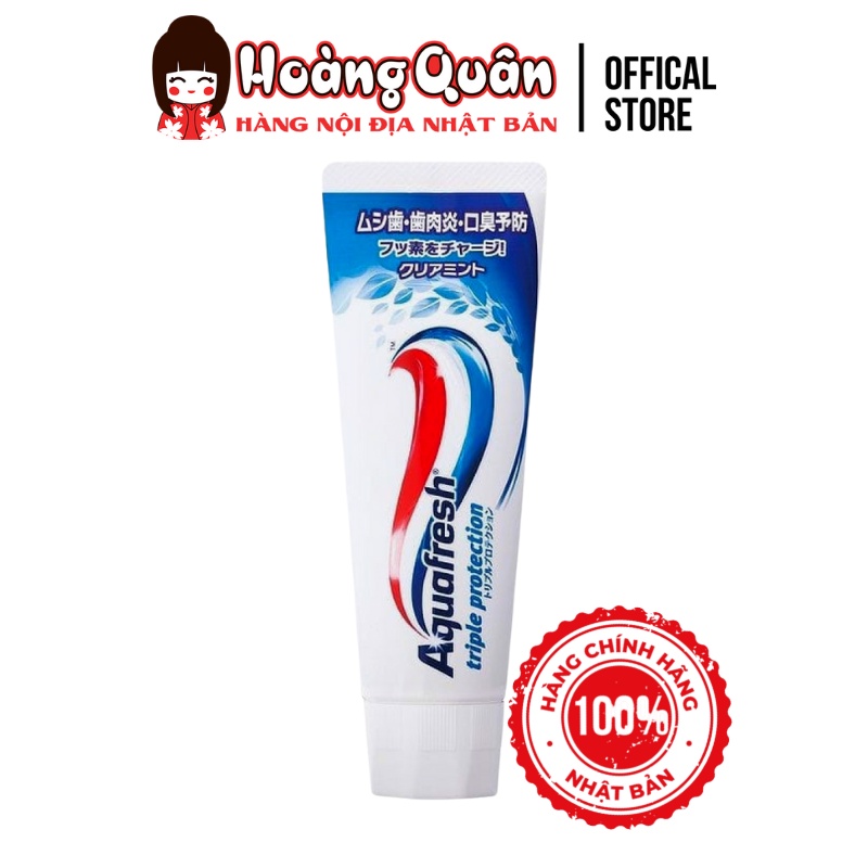 Dòng sản phẩm kem đánh răng Aquafresh 160g