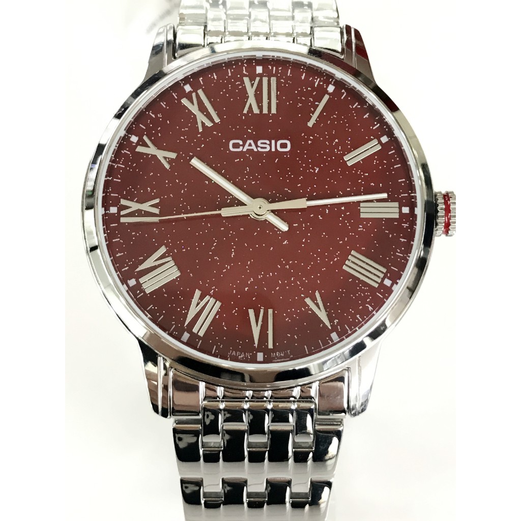 Đồng hồ nam dây kim loại Casio chính hãng Anh Khuê MTP-TW100D-5AVDF